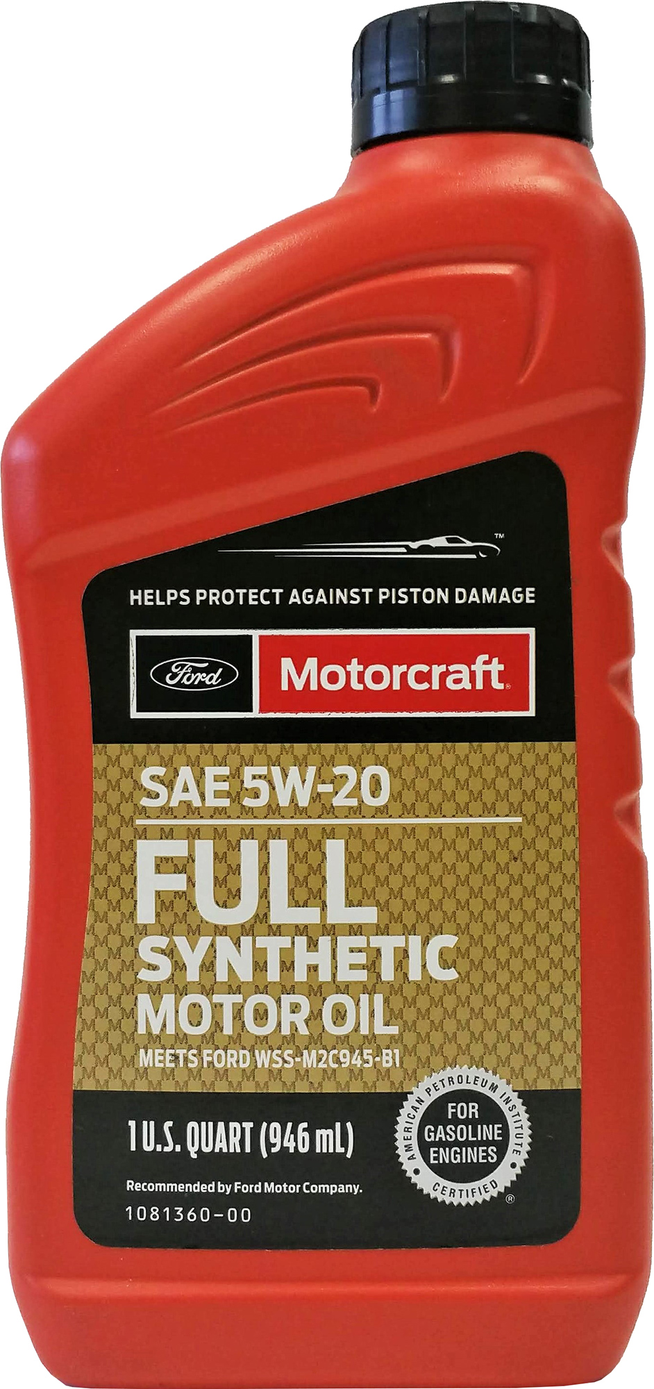 Олива моторна FORD Full Synthetic Motor Oil 5W-20 0.946 л (XO5W20Q1FS)